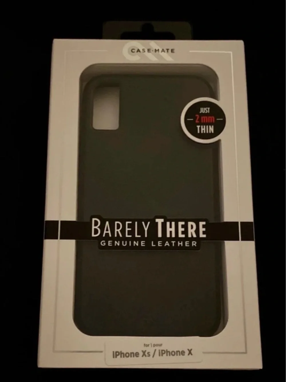 Genuine-Leather iPhone Case X/XS